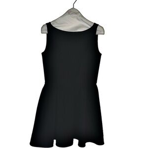 RED Valentino Vintage Mini Sleeveless Skater Dress V Back Tunic Navy Size XS/S